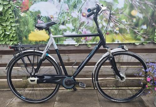 grote herenfiets gazelle eclipse N8 65 cm, Fietsen en Brommers, Fietsen | Heren | Herenfietsen, Zo goed als nieuw, Gazelle, 65 cm of meer