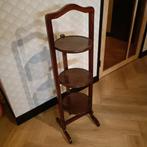 Oude Engelse Opklapbare Cake Stand - 100cm, Huis en Inrichting, Ophalen of Verzenden, Gebruikt