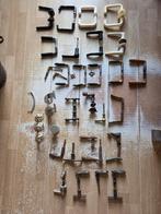 Klinken, trapleuninghouders, Doe-het-zelf en Verbouw, Hang- en Sluitwerk, Ophalen of Verzenden, Gebruikt, Koper of Messing, Klink of Kruk