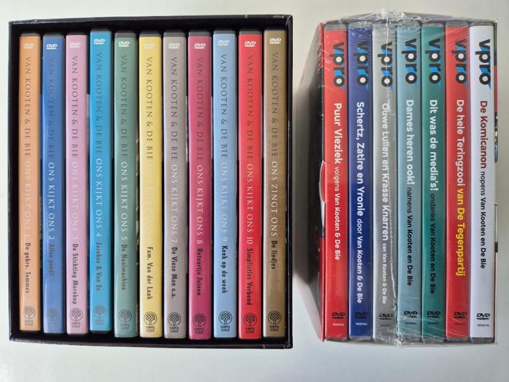 Van Kooten en De Bie - Bliotheek + Thematheek - 18-Disc, Cd's en Dvd's, Dvd's | Cabaret en Sketches, Ophalen of Verzenden