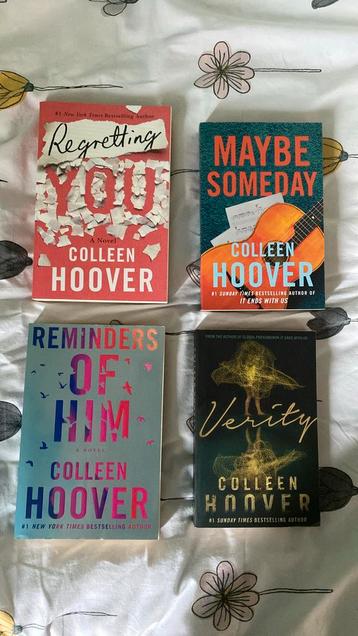 Engelse boeken van Colleen Hoover beschikbaar voor biedingen