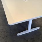 Vitra Vergadertafel Wit B200xD100, Huis en Inrichting, Bureaus, Ophalen of Verzenden, Gebruikt, Bureau