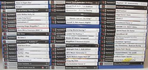 Collectie *** PS2 GAMES ***, Spelcomputers en Games, Games | Sony PlayStation 2, Gebruikt, Overige genres, 1 speler, Vanaf 3 jaar