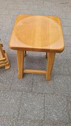 Krukje / plantentafel licht eiken, Huis en Inrichting, Ophalen, Gebruikt, Hout