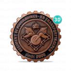 Coins Regiment B&T, Ophalen of Verzenden, Landmacht, Nederland, Kunstobject