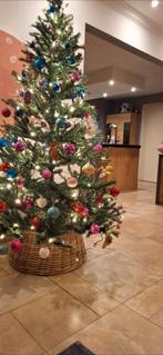 Kunst kerstboom 210cm, Diversen, Kerst, Ophalen, Zo goed als nieuw