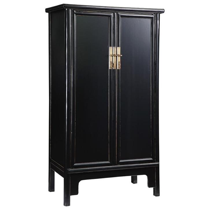 Chinees dressoir - Chinese kast - Chineese bruidskast Zwart, Antiek en Kunst, Antiek | Meubels | Kasten, Verzenden