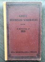 Grote historische schoolatlas (1947) - H. Hettema, Gelezen, Duitsland, Ophalen of Verzenden, H. Hettema