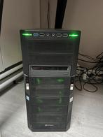 Game pc intel core i7 10700K 1tb opslag 8gb video 16gb werk, Computers en Software, Desktop Pc's, Ophalen, Gebruikt, Zelf gebouwde pc