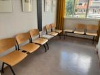 Wachtkamerstoelen (en meer), Ophalen, Bruin, Metaal, Vijf, Zes of meer stoelen
