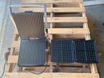 Solis 7952 contactgrill/wafelmaker, Ophalen of Verzenden, Uitneembare platen, Zo goed als nieuw