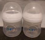 2 aventfles avent fles flesje drinkfles drink 125 ml baby, Ophalen of Verzenden, Zo goed als nieuw, Flessen- of potjesverwarmer