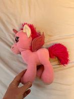 Unicorn my little pony mooie roze knuffel pluche paardje, Ophalen of Verzenden, Zo goed als nieuw