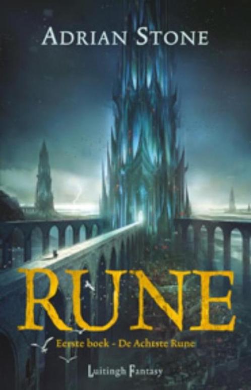 Fantasy: De achtste rune - Adrian Stone (gloednieuw), Boeken, Fantasy, Nieuw, Ophalen of Verzenden
