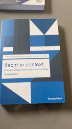 Sanne Taekema - Recht in context, Boeken, Sanne Taekema; Jeanne Gaakeer; Marc Loth, Sociale wetenschap, Nieuw, Ophalen of Verzenden