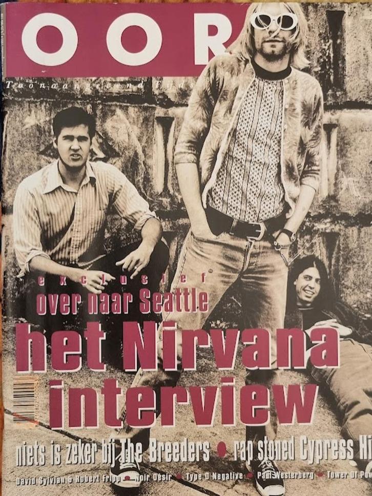 OOR 18-1993 Nirvana Cypress Hill Breeders Tower Of Power Typ, Boeken, Tijdschriften en Kranten, Zo goed als nieuw, Muziek, Film of Tv