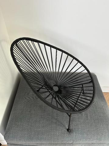 Luxe design kinderstoel Silla Acapulco - zwart - als nieuw beschikbaar voor biedingen