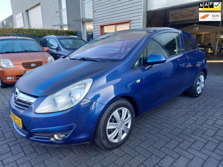 Opel Corsa 1.2-16V Enjoy 3 deurs + airco, Auto's, Opel, Te koop, Corsa, ABS, Airbags, Airconditioning, Alarm, Boordcomputer, Centrale vergrendeling