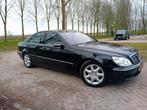 Mercedes S-Klasse 5.0 S500 4-MATIC AUT 2002 Zwart, Auto's, Mercedes-Benz, 1880 kg, Te koop, Geïmporteerd, 5 stoelen