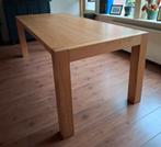 Een prachtige houten eetkamer tafel, Ophalen, Gebruikt, 200 cm of meer, 50 tot 100 cm