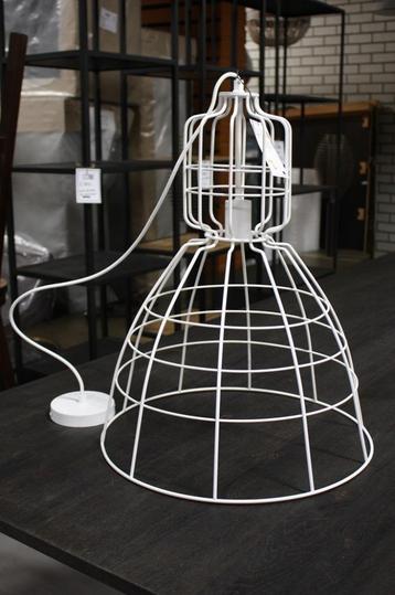 Hippe witte open metalen hanglamp Gaby light & living beschikbaar voor biedingen