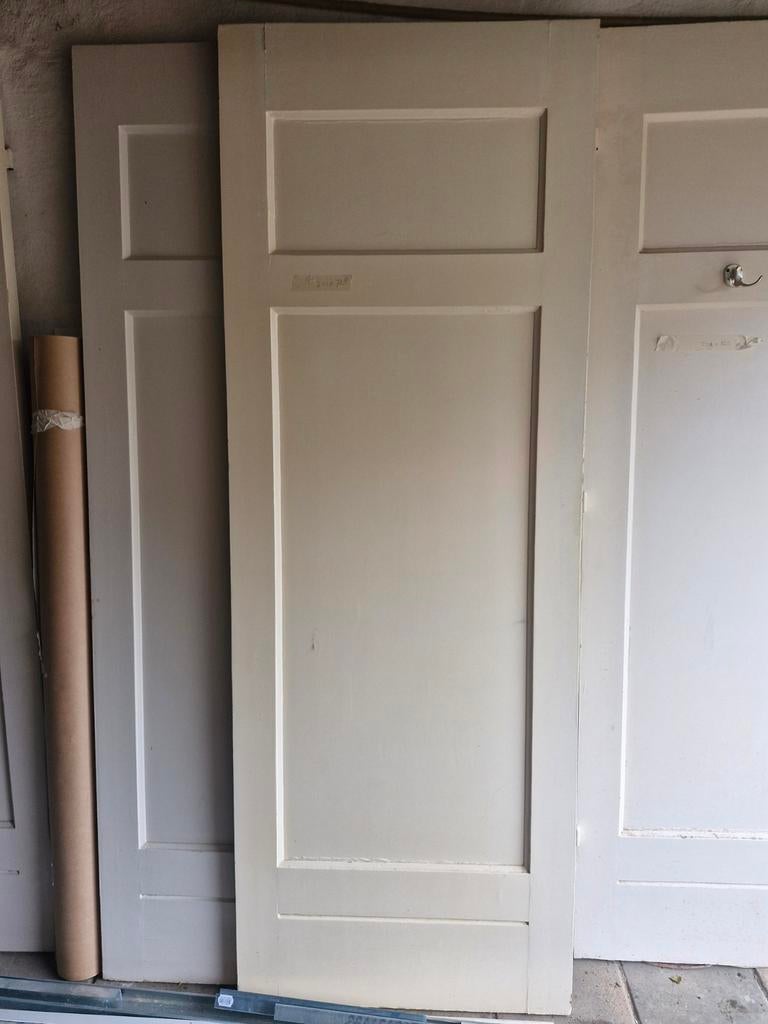 Paneeldeur, Doe-het-zelf en Verbouw, Deuren en Horren, Ophalen, Minder dan 80 cm, Binnendeur, 200 tot 215 cm