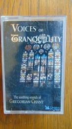 Voices of tranquility Gregorian chant cassettebandje, Cd's en Dvd's, Cassettebandjes, Ophalen of Verzenden, Zo goed als nieuw