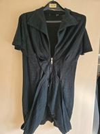 Lang zwart vest, Ophalen of Verzenden, Zo goed als nieuw, Maat 38/40 (M), Zwart