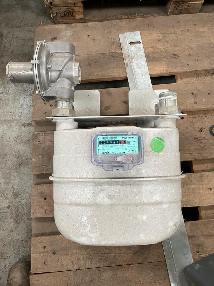 Gasmeter G16, in goede staat, Doe-het-zelf en Verbouw, Meetapparatuur, Zo goed als nieuw, Ophalen