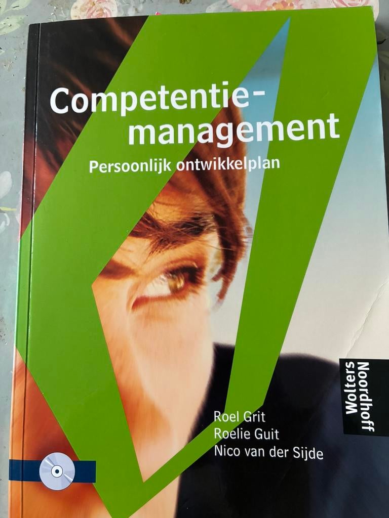 Competentiemanagement Persoonlijk ontwikkelplan Roel Grit ea, Ophalen of Verzenden, Alpha, Zo goed als nieuw, HBO