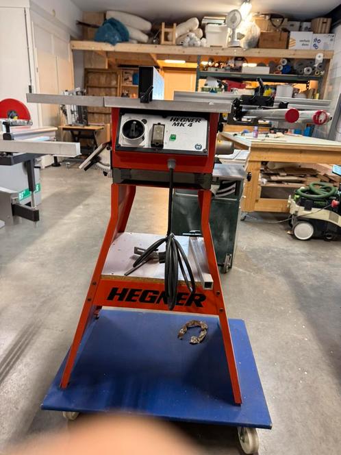 Hegner MK 4, Doe-het-zelf en Verbouw, Gereedschap | Zaagmachines, Gebruikt, 1200 watt of meer, 30 tot 70 mm, Ophalen