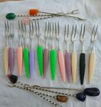 vintage coctail vorkjes, Verzamelen, Retro, Ophalen of Verzenden, Huis en Inrichting