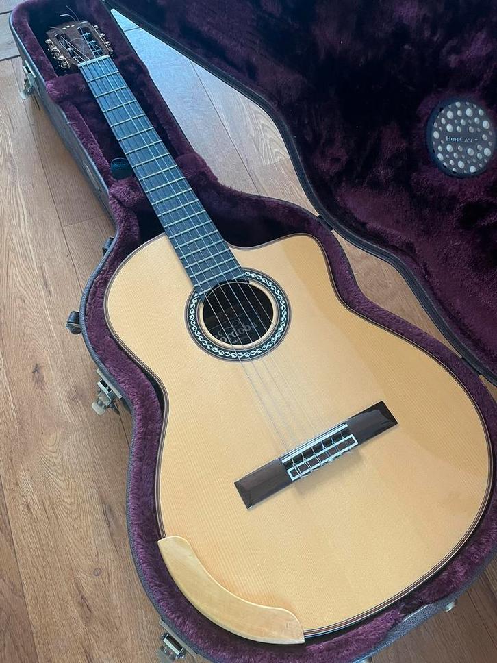 Cordoba Gk Pro Negra in prima staat, Muziek en Instrumenten, Snaarinstrumenten | Gitaren | Akoestisch, Zo goed als nieuw, Western- of Steelstringgitaar