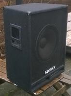 Luidsprekers subs 15 inch 300 - 600 Watt, 2 stuks, Audio, Tv en Foto, Luidsprekers, Subwoofer, Refurbished, Samick, Nb