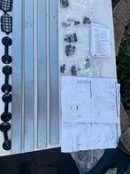 RVS Afsluitdeksel Douche/Regenafvoer - 4 stuks, Doe-het-zelf en Verbouw, Buizen en Afvoer, Afvoer, Nieuw, Ophalen of Verzenden