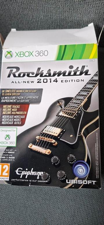 Rocksmith 2014 Xbox 360 + Gitaar - Leer Gitaar Spelen! beschikbaar voor biedingen