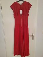 Jumpsuit van rode badstof met ritssluiting (maat: S), Ophalen of Verzenden, Nieuw, Maat 36 (S), Rood
