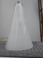 TEEPEE PION GLAZEN TAFELLAMP VENSTERBANK SFEERLICHT RETRO, Ophalen of Verzenden, Gebruikt, Glas, Minder dan 50 cm