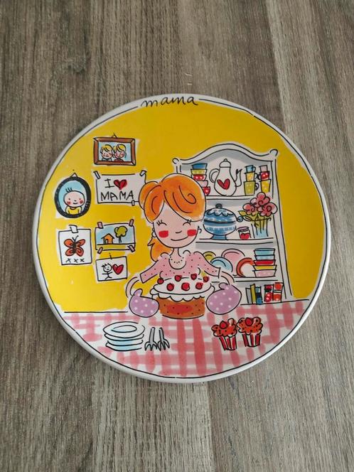 Blond Amsterdam Ontbijtbord 'Mama' ⌀21,5cm, Huis en Inrichting, Keuken | Servies, Nieuw, Bord(en), Blond Amsterdam, Aardewerk