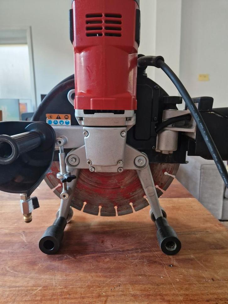 Cardi Diamantzaag pe 350 - Perfect voor precisie zaagsneden!, Doe-het-zelf en Verbouw, Gereedschap | Zaagmachines, Gebruikt, Cirkelzaag