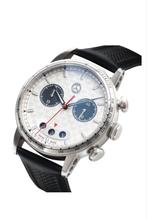 Mercedes Benz  chronograaf horloge NIEUW, Leer, Staal, Polshorloge, Nieuw