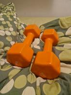 2x 8 kg dumbbells/dumbells, Ophalen of Verzenden, Zo goed als nieuw, Dumbbell