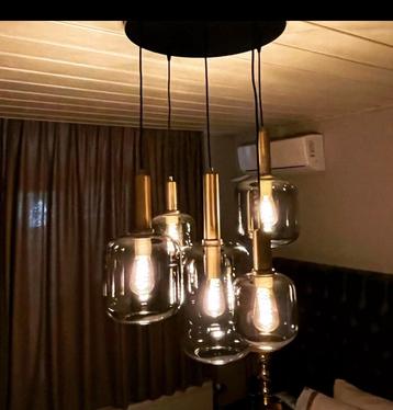 5-Lichts Hanglamp Joanet - Stijlvolle Verlichting beschikbaar voor biedingen