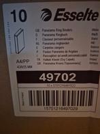 Witte mappen/ ringbanden/ klappers nieuw, Ophalen of Verzenden, Nieuw