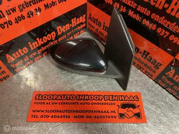 Volkswagen Polo ('09-'14) Buitenspiegel Rechts - LC9X ZWART beschikbaar voor biedingen