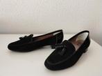 Nieuwe zwarte suède met lak leer schoenen, maat 40, SI, Ophalen of Verzenden, Nieuw, Zwart