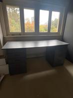 Bureau met lades en bijbehorende kast, Ophalen, Gebruikt, Bureau