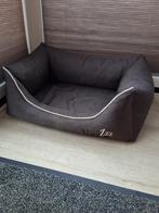 Hondenmand merk Napzzzz, kleur bruin met beige bies, Ophalen, Zo goed als nieuw, Stof