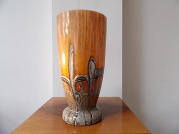 Art Deco Franse Vaas La Rochere, opaline beschikbaar voor biedingen