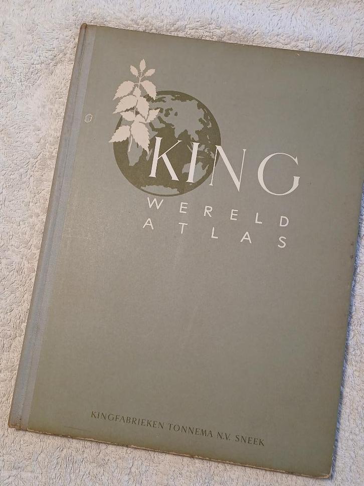 KING-atlassen, Boeken, Atlassen en Landkaarten, Gelezen, Overige atlassen, Wereld, 1800 tot 2000, Ophalen of Verzenden